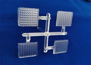Design / Custom Made OEM / ODM Fly Eye Plastic Lens Array LED Colorless PMMA AR Coating 25X12X2