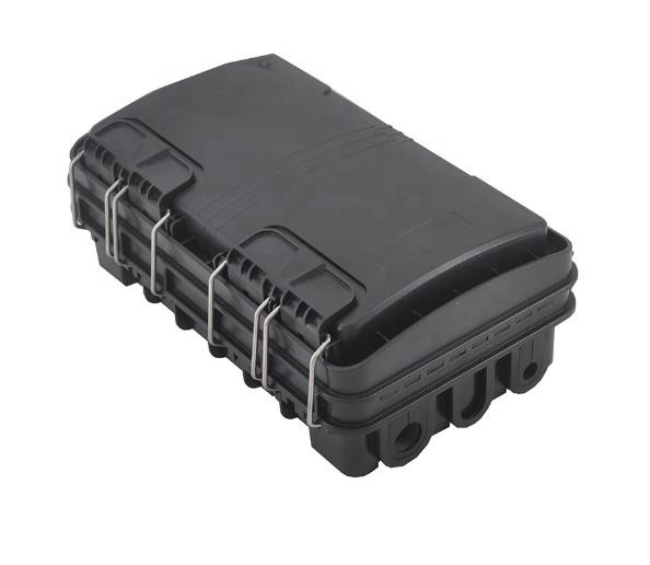 ABS PC Fiber Optic Audio Cable Splitter Breakout Box 8 Port With SC APC Connectors