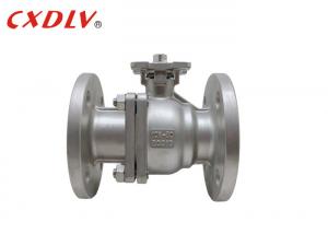 China JIS10K SCS13 2 inch Stainless Steel Ball Valve With Solid Stainless Steel Ball on sale