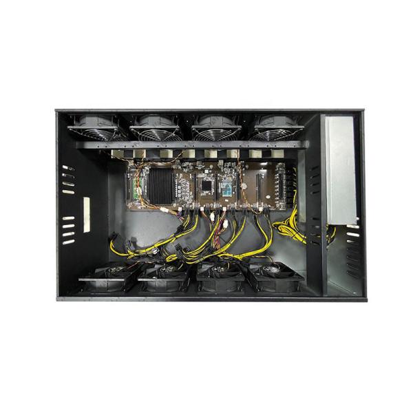 Cheap DDR3 4GB/8GB 8 Gpu Mining Rig Case Silent Psu 2000w 2500w 70mm Spacing for sale