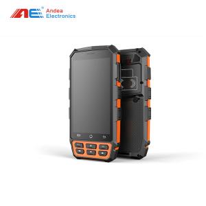 China 13.56MHz RFID Handheld Readers RFID Mobile Terminal With Anti Collision Algorithm on sale