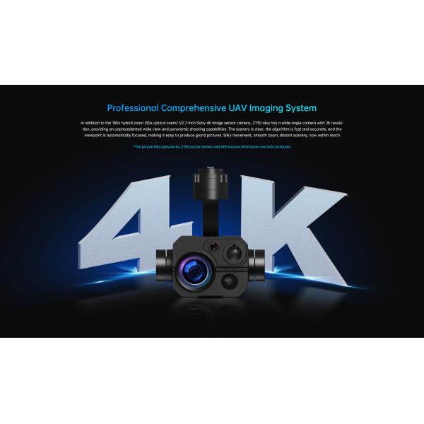 ZT30 4K AI 180X Four-sensor Optical Pod Wide-Angle High Resolution Night Vision Camera