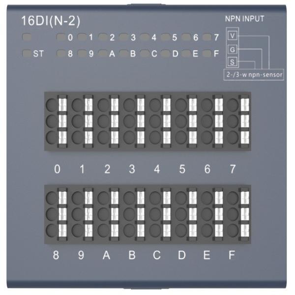 Cheap RS Series Integrated I/O Input Output Module PLC Communication 16di IP40 Class for sale