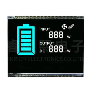 China Segment Code Screen TN LCD Display Touch Button Thermostat Va Lcd Panel on sale