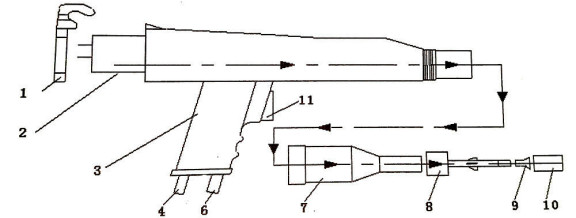 34W Electrostatic Powder Paint Machine Industrial Chrome Spray Machine