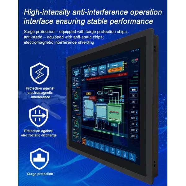 19 inch Hot Sale Factory Customized Embedded Panel PC IP65 Waterproof Screen Capacitive Industrial-grade touchscreen computers