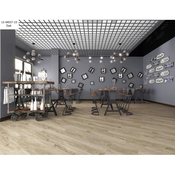 7''X48'' vinyl flooring sPC High Abrasion Anti Slip Waterproof Click GKBM LS-M037 Green