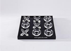 Best Transparent Lucite Acrylic Custom Engraving Logo Tic Tac Toe Game Board wholesale