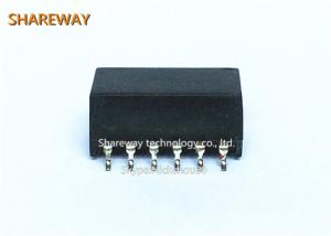 China 1000 / 10G Base Ethernet Lan Transformer , H6080NL Amp / bnc Rj45 Connector with Transformer on sale