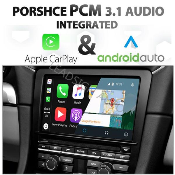 Cheap Wireless PORSCHE Multimedia Interface for PCM3.1 with Connect wireless CarPlay Android Auto Interface charging port for sale