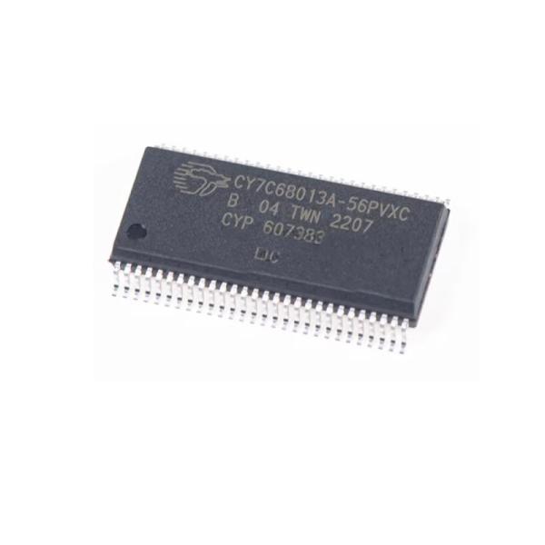 Single Chip MPU IC 8051 Microprocessor 480Mb/S CY7C68013A-56PVXC