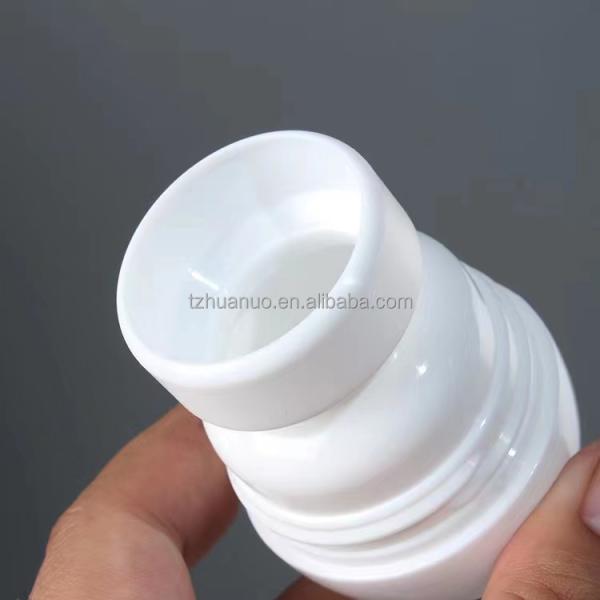 50ml PE/PP Essential Oil Plastic Roll On Bottle for Deodorant Refillable Containers