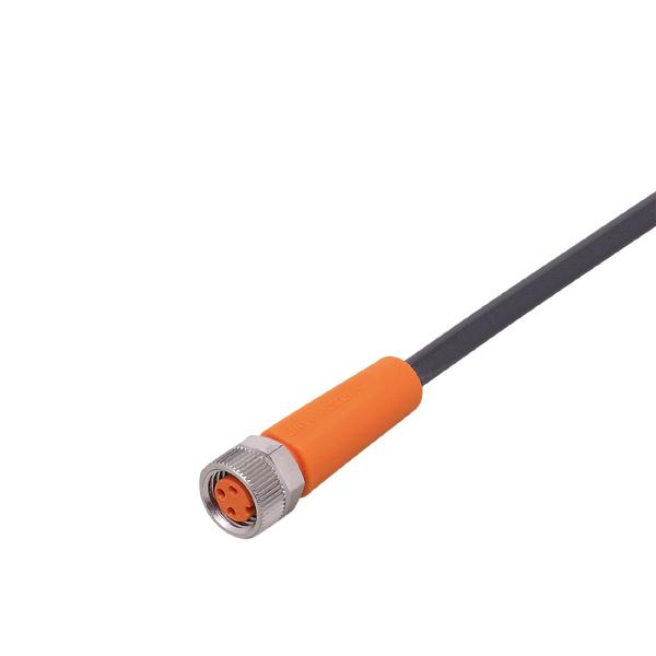 Thin Film EVC141 IFM Cable Connector With Socket ADOGF030MSS0002H03
