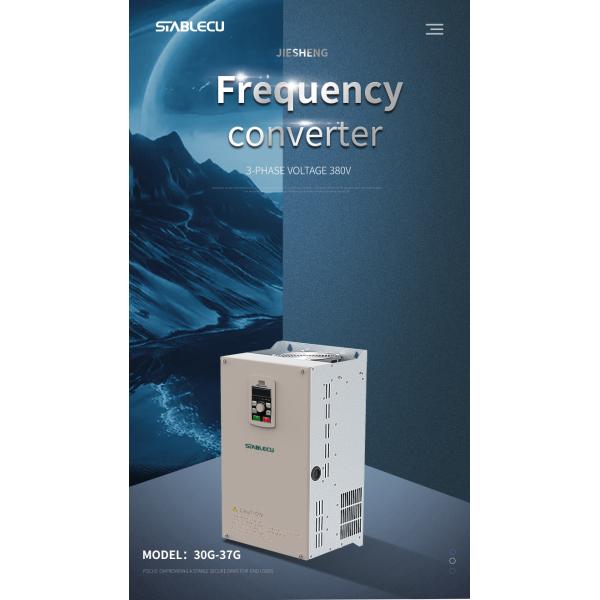 40HP 30KW VFD AC Frequency Inverter 60HZ To 50HZ