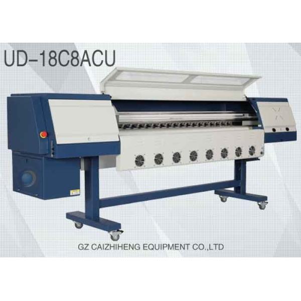 High Speed Galaxy Eco Solvent Printers Doule 4 Color Aluminum Platform 18C8ACU
