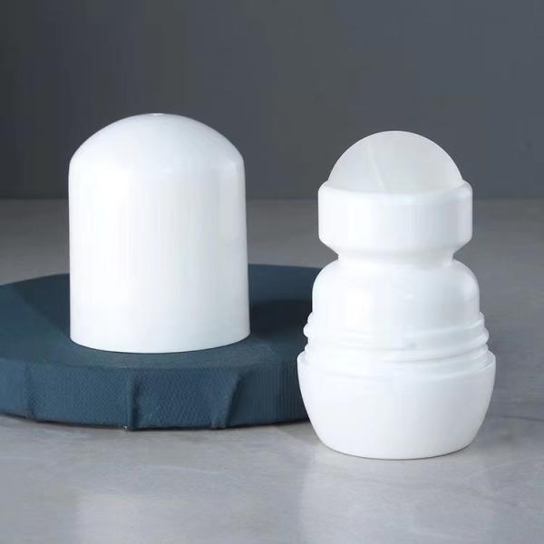50ml PE/PP Essential Oil Plastic Roll On Bottle for Deodorant Refillable Containers