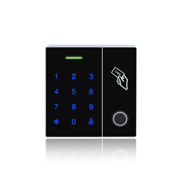 Cheap Touch Panel Fingerprint and RFID Card Access Control Reader Support Password and WIFI APP for sale