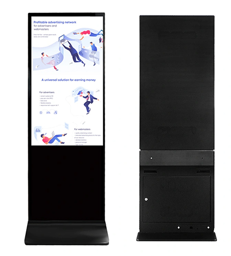 Floor Standing 420W 43" 49" 55" Lcd Touch Screen Kiosk