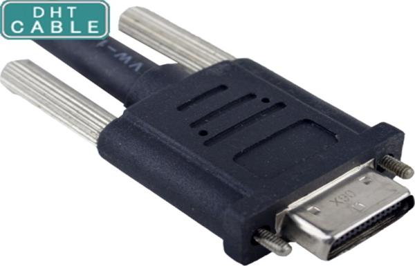 Cheap SCSI Interface Type 10 Pin High Density Cable Round Shape Black Or Customized for sale
