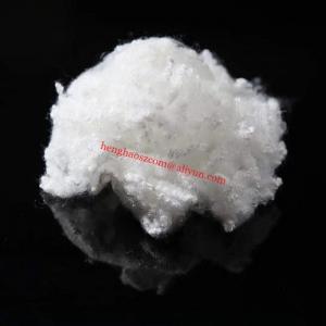 China 7D*64mm Hollow Conjugated Siliconized Polyester Fiber For Filling Pillows on sale