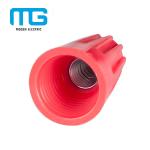 Spiral SP6 Electrical Wire Connectors PVC Sleeve Material Zn Plating