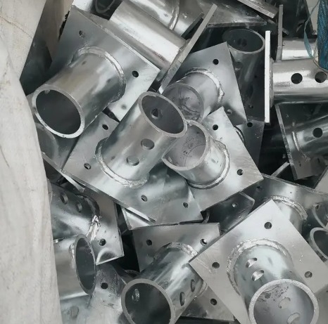 Helical Anchor Accessories Bracket And Cap Black or hot dipped galvanized