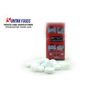 Best Healthy Hard Sugar Free Candy For Diabetics , Tin Box 0 Calorie Candy wholesale
