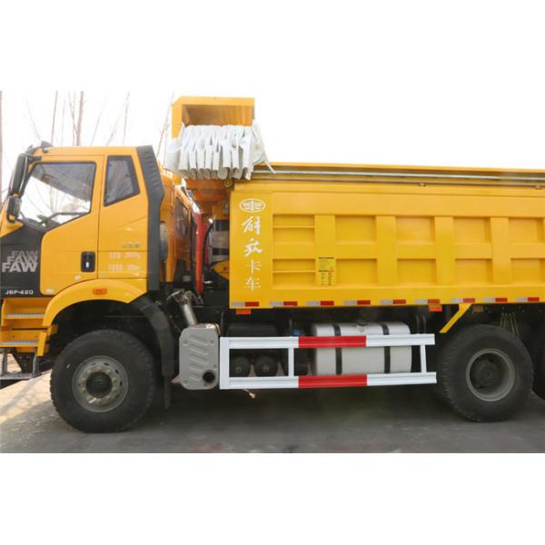 J6P Series Euro 3 Mining Dump Truck Manual Operation Diesel Fuel Type