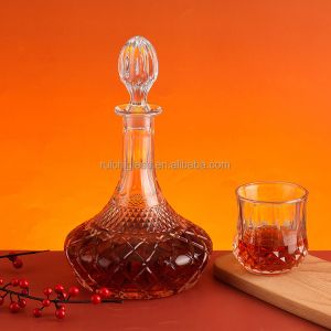 50ml 100ml 500ml 750ml Glass Liquor Bottle for Gin Vodka Whiskey Sealing Type