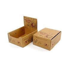 Foldable Recyclable Cardboard Display Case Waterproof Handmade
