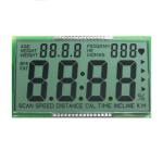 Programmable Monochrome Lcd Display , Pin / Zebra Custom Size Tn Lcd Module