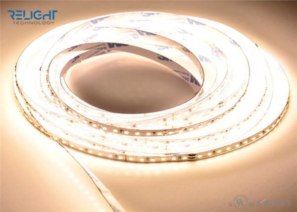 Cheap Indoor IP20 5000mm 24w CRI 90 Flexible LED Strip Lights For Christmas Decorating for sale