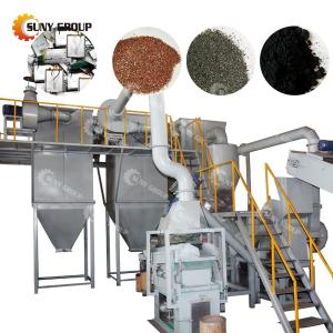 China PLC PC Touch Screen Controlled Sorting Machine for Lithium Cobalt Nickel Cathode Waste on sale