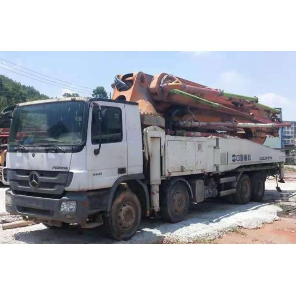 Zoomlion 52m Concrete Pump Boom Pump with Feeding Height and Spare Parts Avaliable