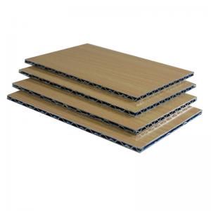 Best 100% Recycled Polyethylence Core Marble Composite Panel 1220*2440mm Fireproof Core Sound Insulation wholesale