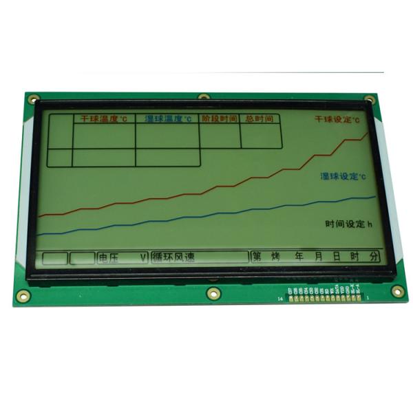 Cheap Industrial Monochrome Segment LCD , AIP31621 Controller LCD Segment Display for sale