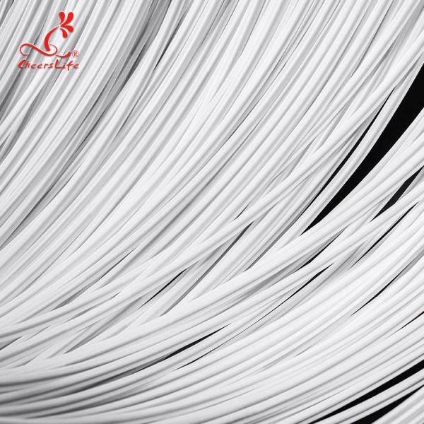 3mm Nose Bar Elastic Earloop Cord PE + Galvanized Singal Wire Durable