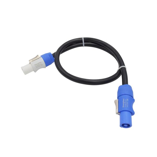 IP44 Indoor Male LED Display Power Connection Audio Video 3 Pin 20A 250V AC Quick Lock Aviation Power Plug Power Connectors