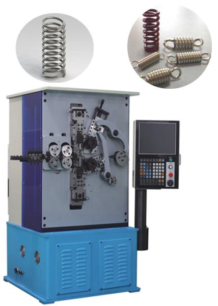 Cheap Automatic Coiling CNC Spring Machine Stability With Color Monitor Display for sale
