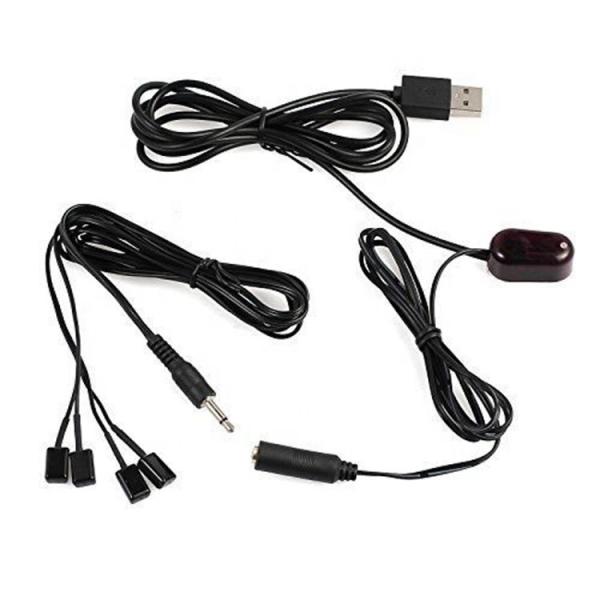 Cheap Upgrade Your Home Entertainment with IR3000 USB IR Repeater IR Extender System for sale