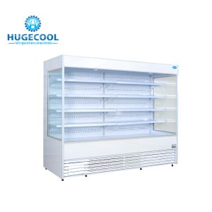 Supermarket Commercial Display Fridges , Refrigerated Display Cabinet With