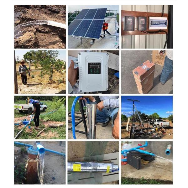 High Lift Multistage Clear Water Pump Stainless Steel Deep Well Submersible Pump 455m