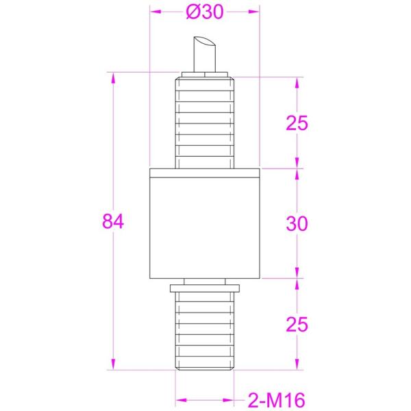 Inline type load cell 20KN 10KN 5KN 3KN 2KN