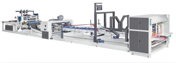Cheap High Speed Automatic Folder Gluer Machine 130m/min For Carton Box Folding Gluer for sale
