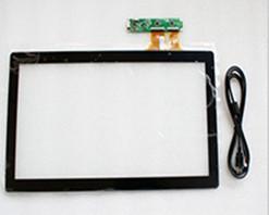 Cheap 19"  Projective Capacitive Touch Screen ,10-point touch Capacitive Touch Panel Controller with tempered glass for sale