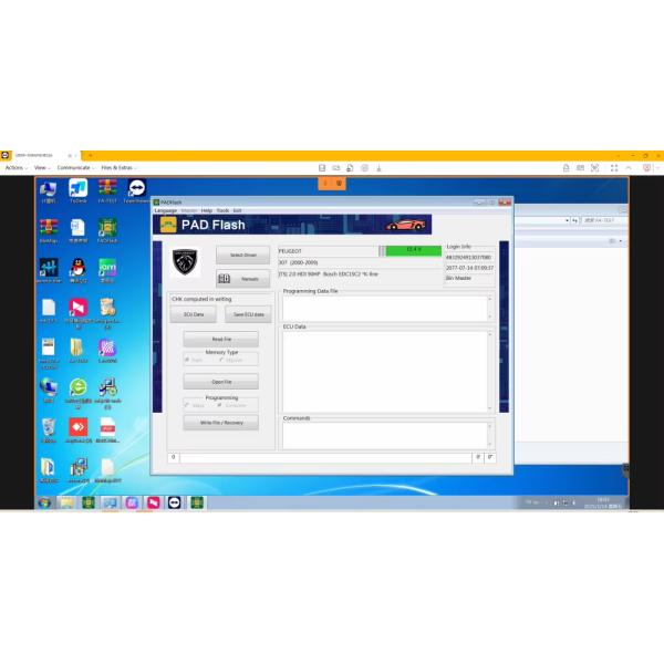 2025 PADFLASH PADFLASHR Full Version ECU TCU Programmer with USB Dongle OBD Bench Boot and Checksum Support