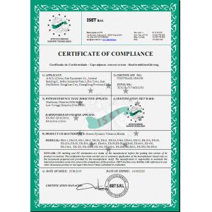 ASLi (China) Test Equipment Co., Ltd Certifications