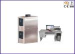 Automatic Vertical Fire Testing Equipment , Flammability Burning Testing Machine