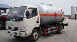 China Dongfeng 5000L LPG Tank Truck on sale