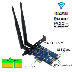 Best 3OZ WWLAN PCIE PCI Express Adapter 3G CDMA PCIE 1x Adapter wholesale